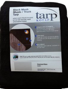Kotap MESH-1226 Mesh Shade/Truck Tarp, 12-Feet X 26-Feet, Black