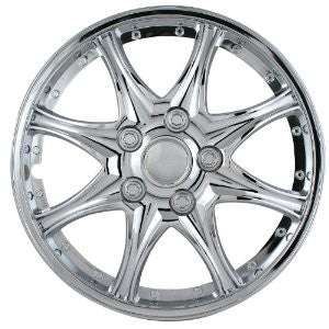 Pilot Automotive WH530-15C-BX 8 Star Chrome 15" Wheel Cover, (Set of 4)