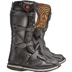 Fly Racing Maverik MX Kids Off-Road/Dirt Bike Motorcycle Boots - Black / Size 11