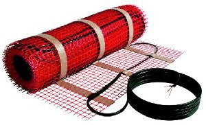 King KTM24036 16-inch Wide by 22-feet 6-inches Long (30 Sq. Ft. Covered Surface) Floor Heating System