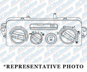 ACDelco 15858832 Heater and Air Conditioner Control Assembly