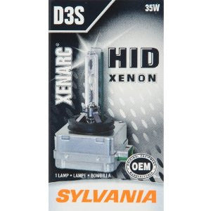 Sylvania D3S High Intensity Discharge (HID) Bulb, (Pack of 1)