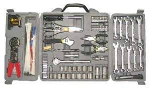 CP Products 40156 69-Piece Multi-Use Tool Set with Carrying Case and Electrical Accessories
