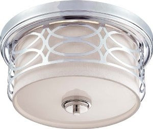 Nuvo 60/4627 Harlow Polished Nickel Flush