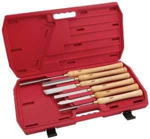 Steelex Plus D2304 Deluxe HSS Lathe Chisel Set, 6-Piece